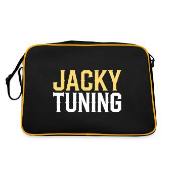 Jacky Tuning - Sac Retro - noir/or - Dos