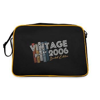 18ème Anniversaire Millésime Novembre 2006 Millésime 2006 - Sac Retro - noir/or - Dos