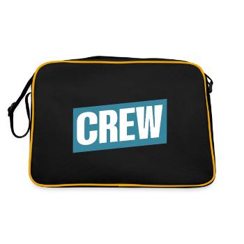 Équipage - Sac Retro - noir/or - Dos