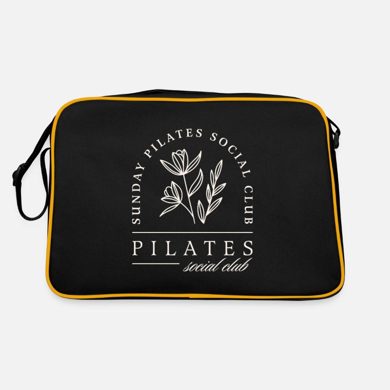 Pilates club studio sunday class Retro Bag