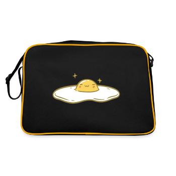 Oeuf au plat sucré - Sac Retro - noir/or - Dos