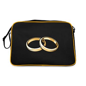 Wedding Wedding Rings - Retro Bag - black/gold - Back