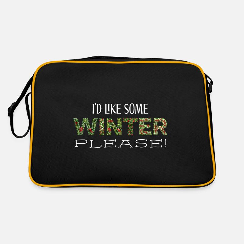 L’hiver s’il vous plaît ws Sac Retro