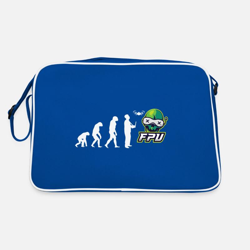 FPV Drohnen Evolution Geschenk Technik Roboter Retro Tasche
