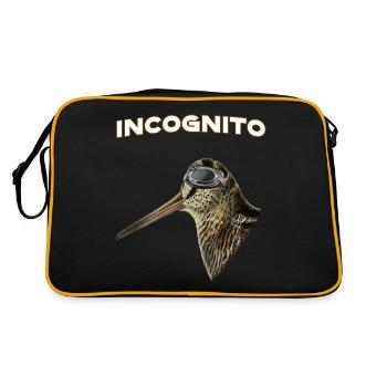 Chasse – Bécasse lunettes aviateur. Incognito - Sac Retro - noir/or - Dos