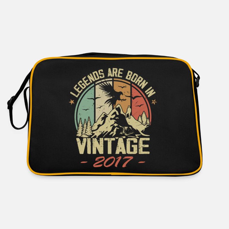 The Legends Were Born In 2017 - 7th Anniversary Retro Bag
