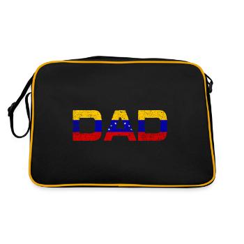 Père vénézuélien - Sac Retro - noir/or - Dos