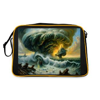 Nature's Fury #5 - Retro Bag - black/gold - Back