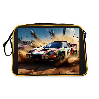Rally Raid #3 - Retro Bag - black/gold - Back