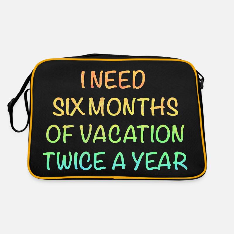 Vacances - Sac Retro - noir/or