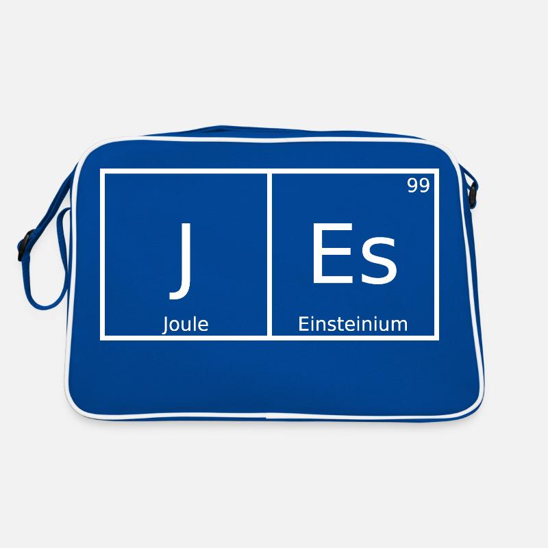 Jes Last name First name Chemistry Periodic Table Elements Retro Bag