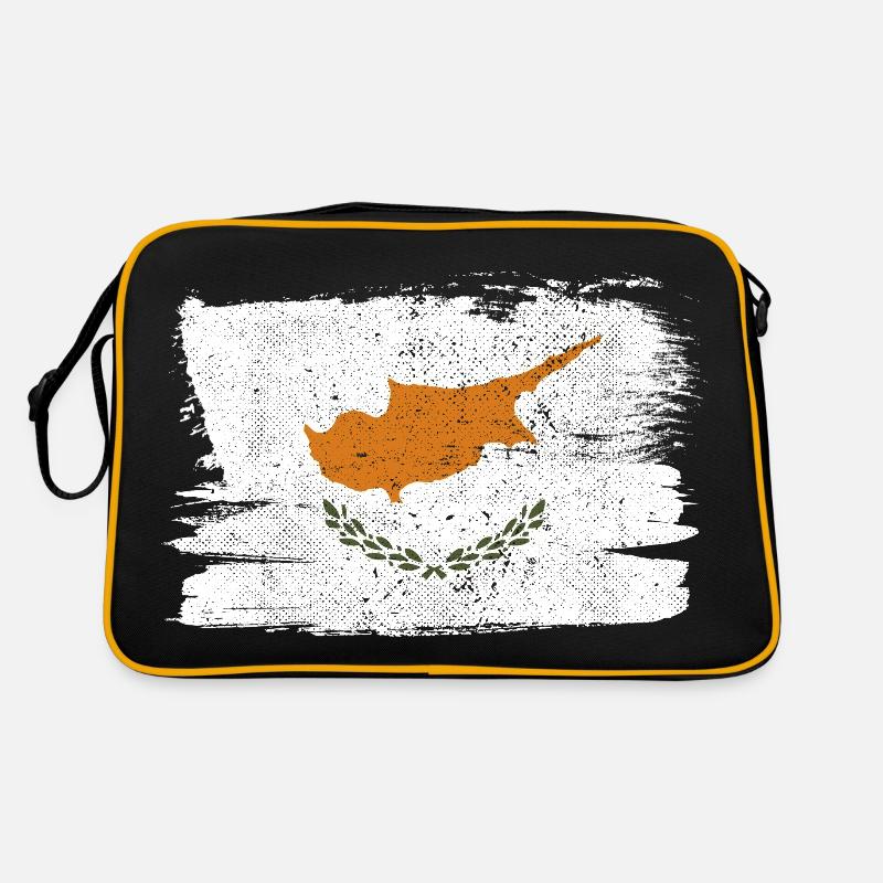 Zypern Flagge Flagge Frieden Vintage Retro Tasche