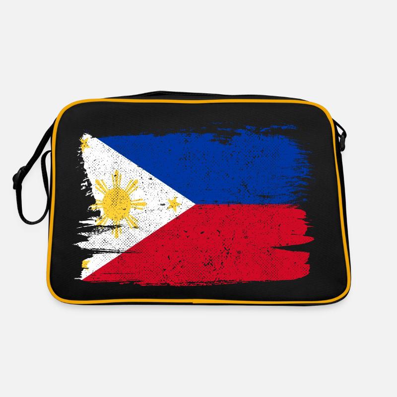 Drapeau des Philippines drapeau paix Vintage Sac Retro