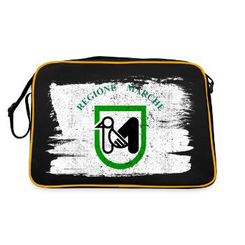 Brands Flag Italy Flag Pace Vintage - Retro Bag - black/gold - Back