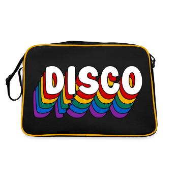 DISCO!!! - Retro Bag - black/gold - Back