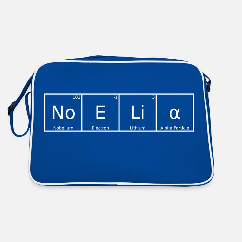 Noelia Nom Prénom Chimie Tableau périodique Eléments Sac Retro