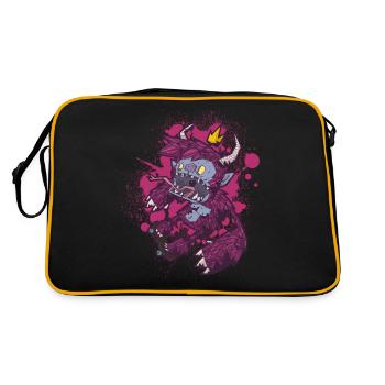 monster - Retro Bag - black/gold - Back