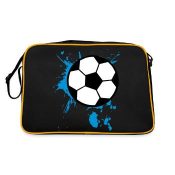 Football Football 3c - Sac Retro - noir/or - Dos