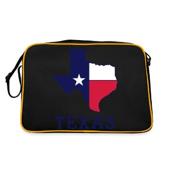 Texas (Texas) - Sac Retro - noir/or - Dos