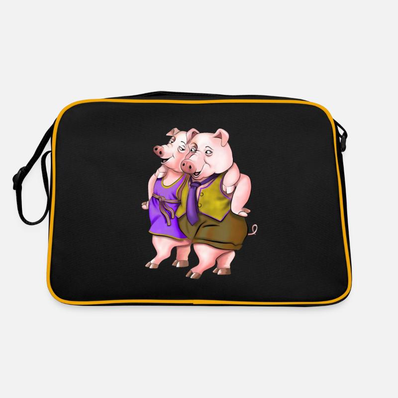 Pigs Retro Bag
