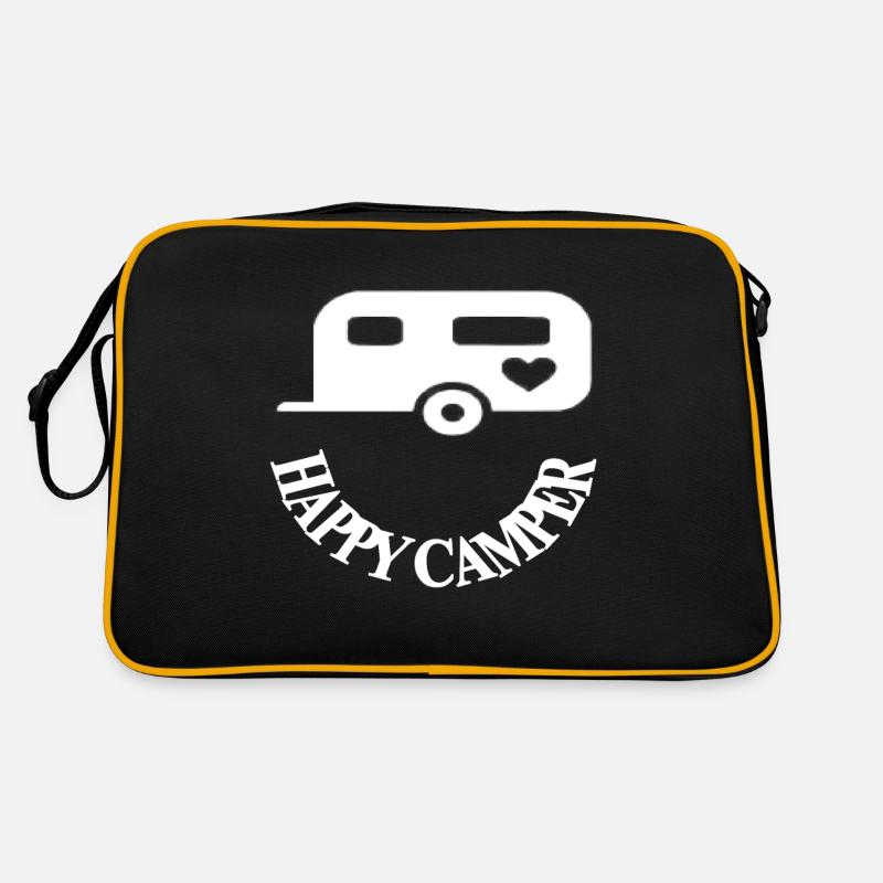 Idée cadeau cadeau camping caravane camping-car Sac Retro