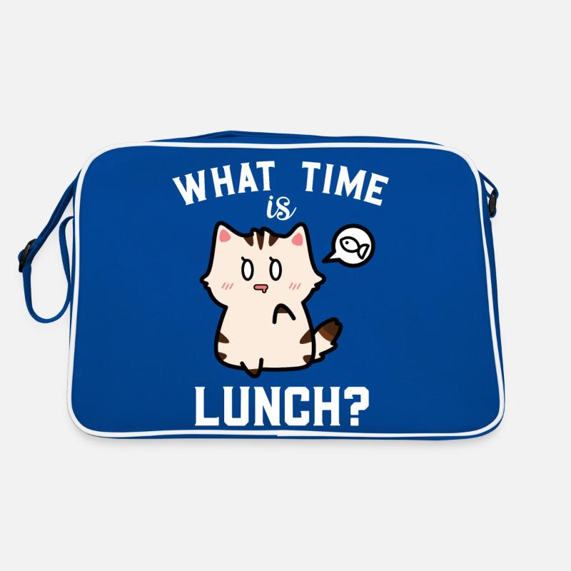 Qu’est-ce que c’est ? cute cat gift Sac Retro