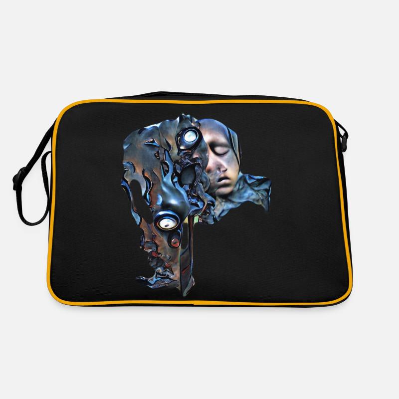 Étrange chose métallique Sac Retro