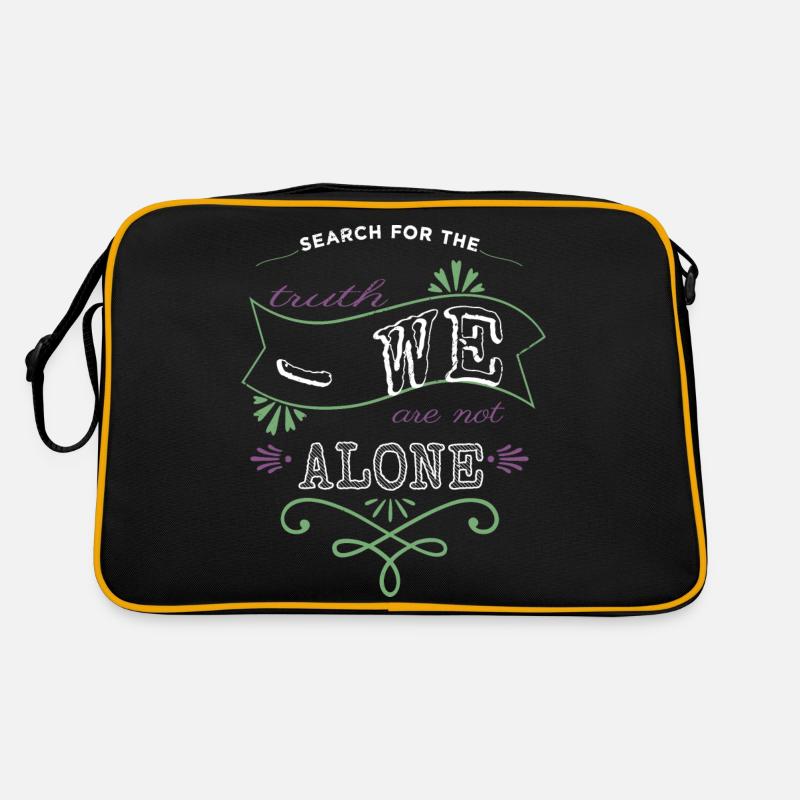 awesome alien i dont speak human animation joke Retro Tasche