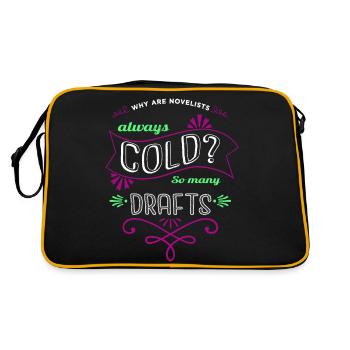 meilleur comptable chemise d’art vert j’adore les livres - Sac Retro - noir/or - Dos