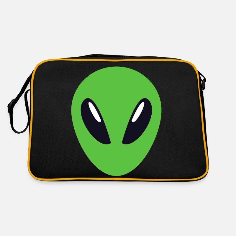 Extraterrestre vert mignon Sac Retro