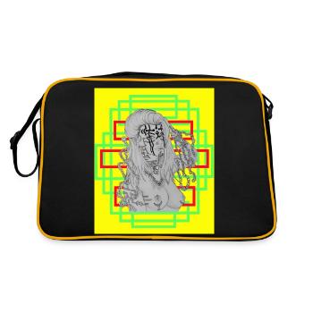 Witch 4 - Retro Bag - black/gold - Back