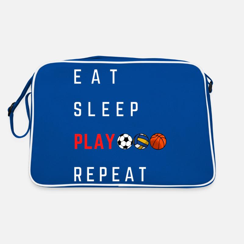 Manger, dormir, jouer, répéter Sac Retro