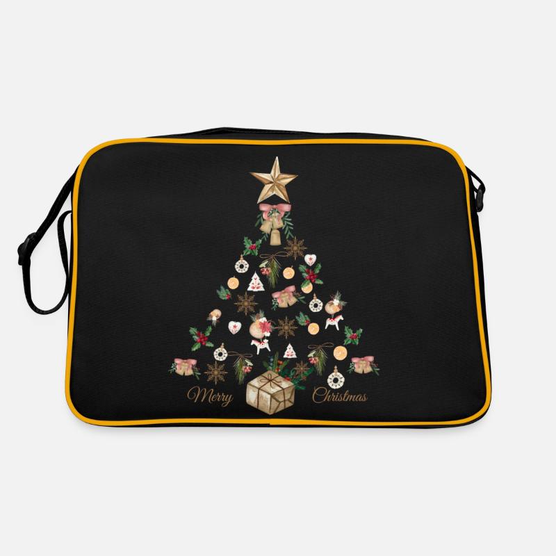 Boho Christmas Retro Tasche