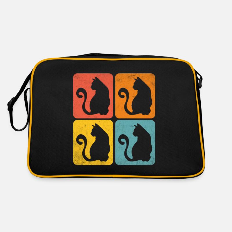 chat retro color shapes Sac Retro