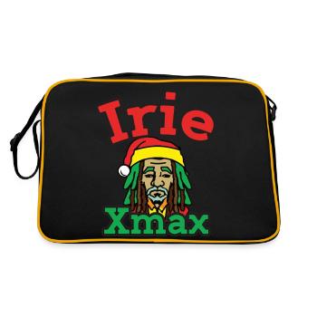 Irie Xmax Rasta Père Noël - Sac Retro - noir/or - Dos