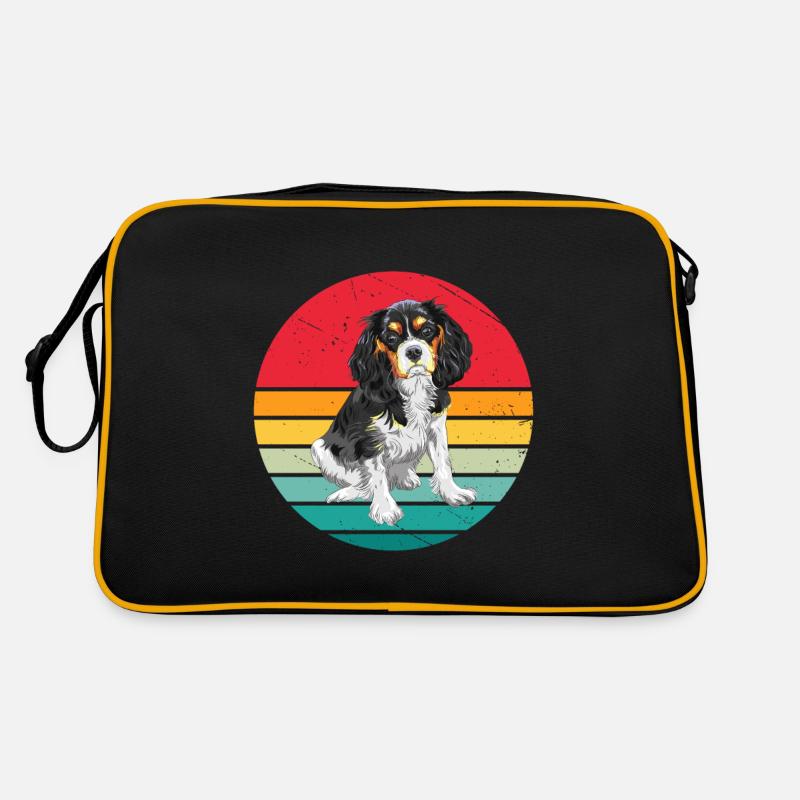 Cavalier King Charles Retro Chien Sac Retro