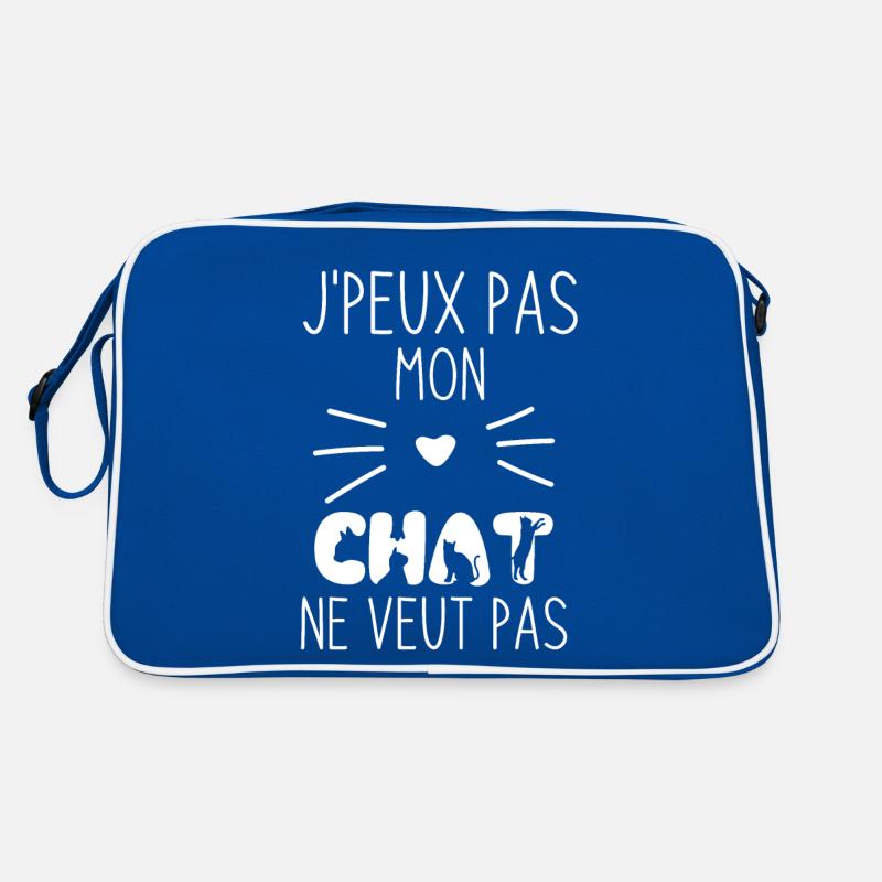 Mon Chat ne veut pas 3 Sac Retro