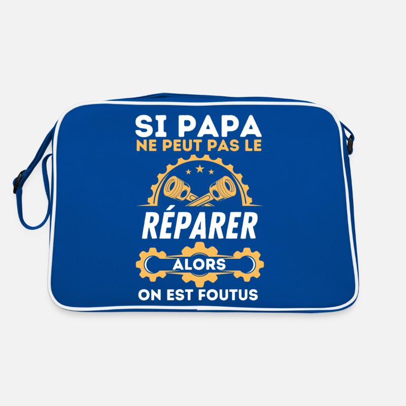 Si papa ne peut pas le réparer 4 Sac Retro