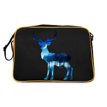 Cerf - Sac Retro - noir/or - Dos