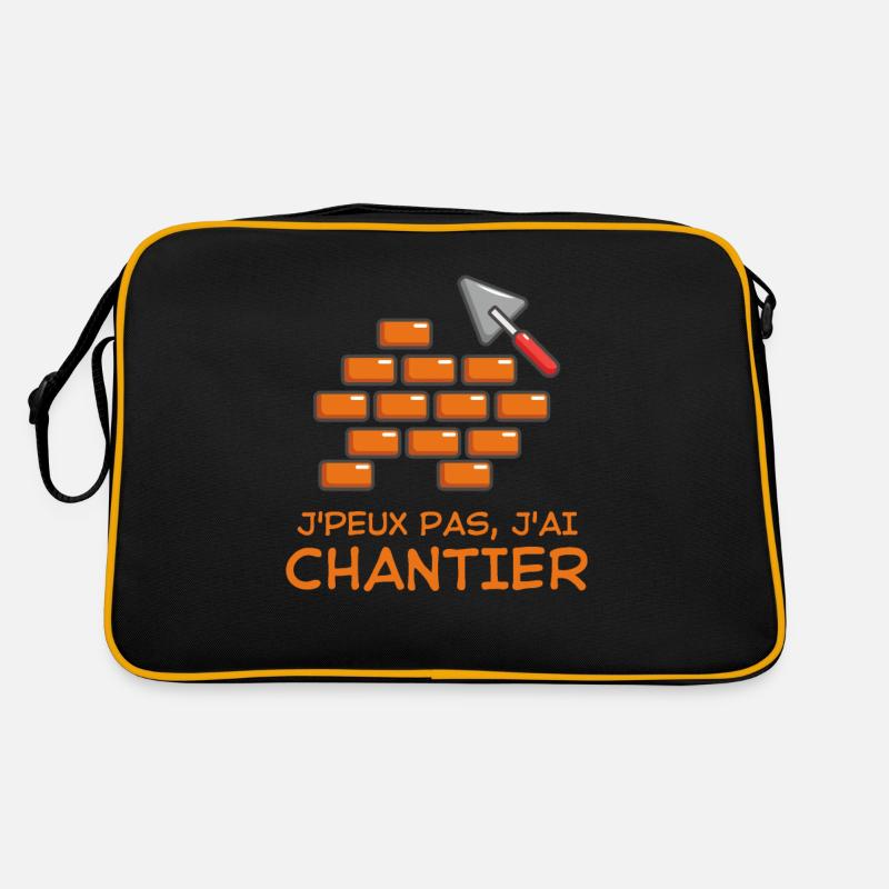 Construction chantier Sac Retro