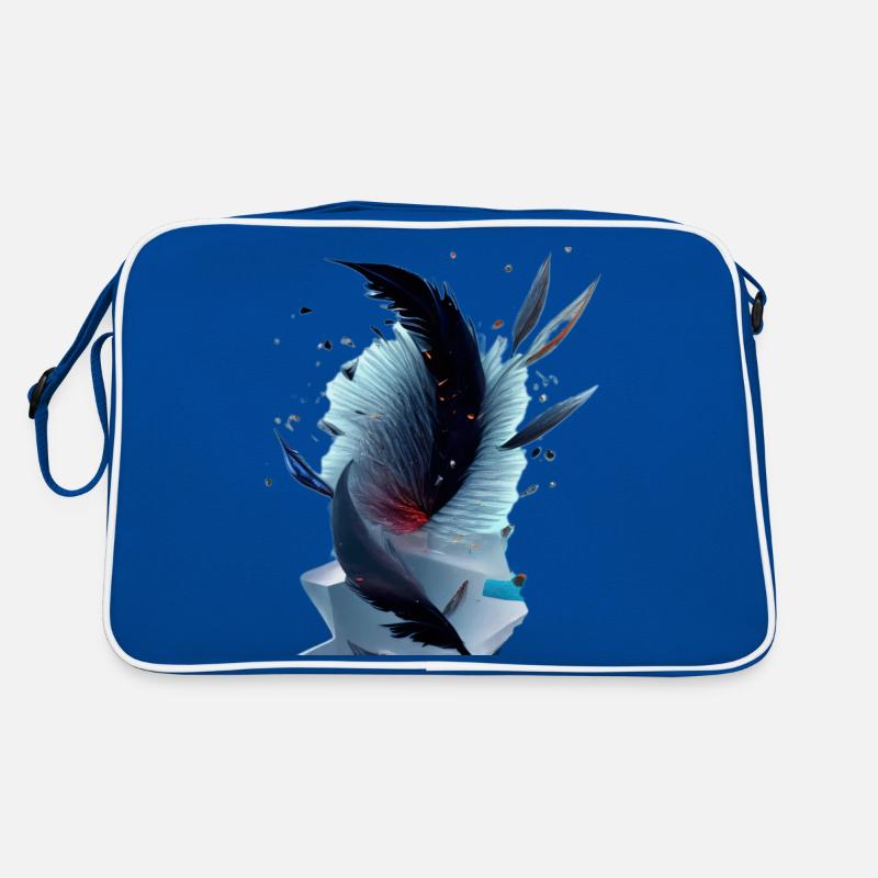 Eis Federn Retro Tasche