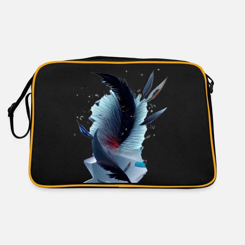 Eis Federn Retro Tasche