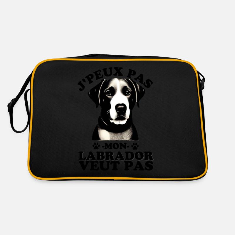 Mon Labrador veut pas 2 Sac Retro