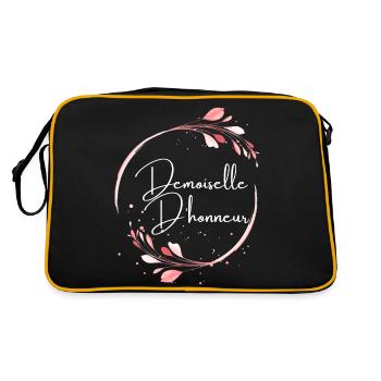 Demoiselle d'honneur - Sac Retro - noir/or - Dos
