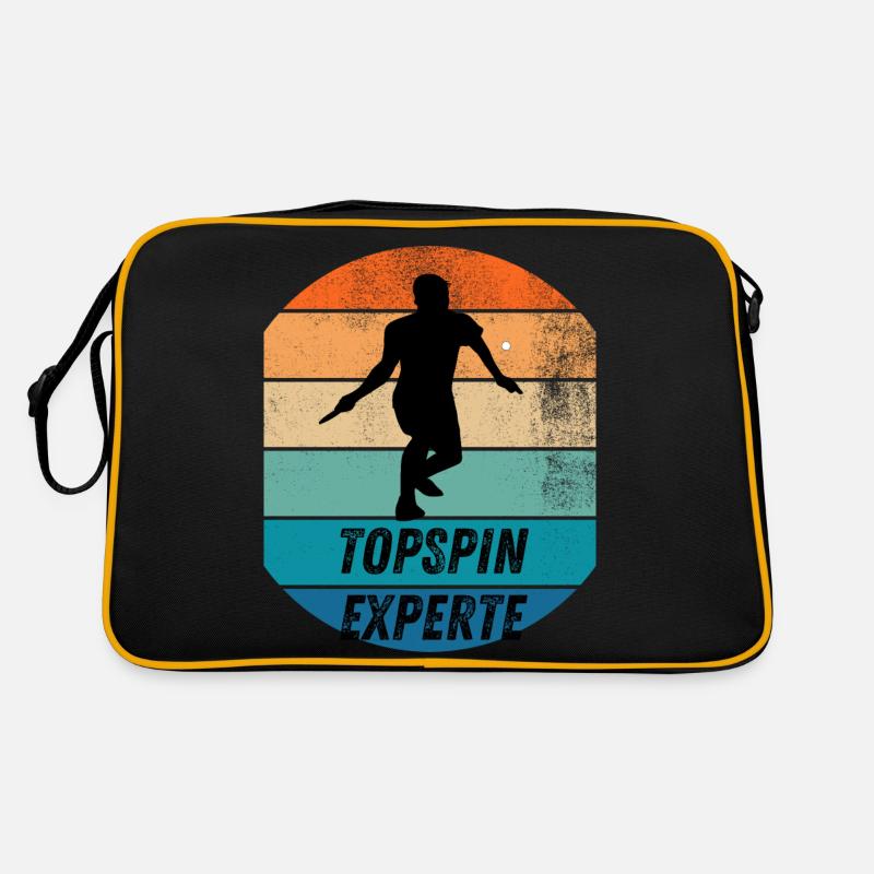 Topspinexperte Retro Tasche