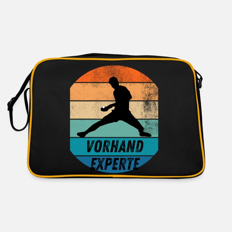 Vorhandtopspinexperte Retro Tasche