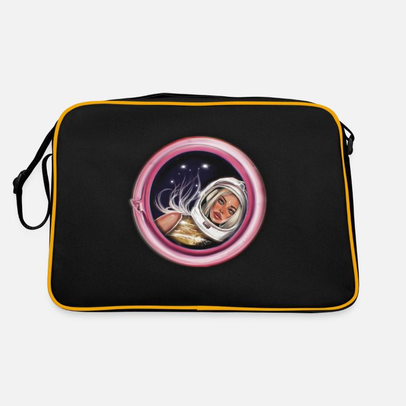 Stellar Blond - Retro Tasche - Schwarz/Gold