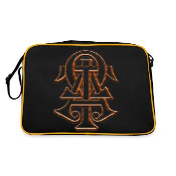 Je suis Alpha et Omega Jesus Christ Hope Religious - Sac Retro - noir/or - Dos