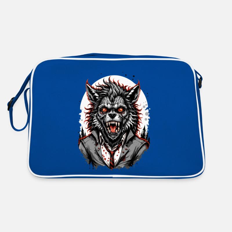 WERWOLF Kostüm 7 Retro Tasche