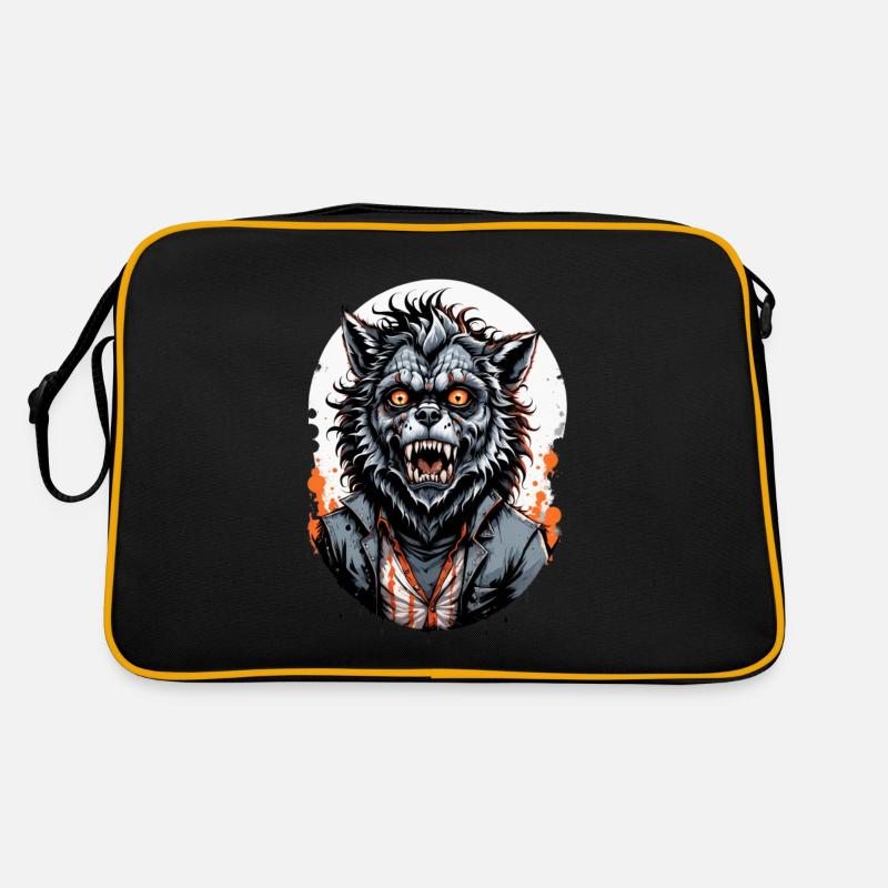 WEREWOLF Costume 9 - Retro Bag - black/gold